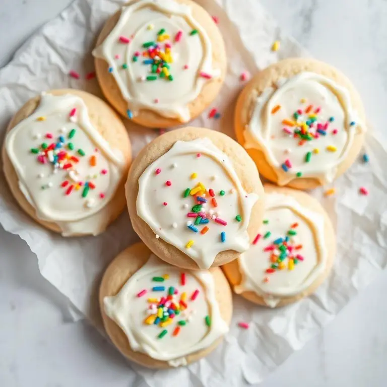Gluten Free Funfetti Sugar Cookies