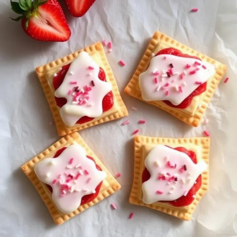 Gluten Free Strawberry Poptarts